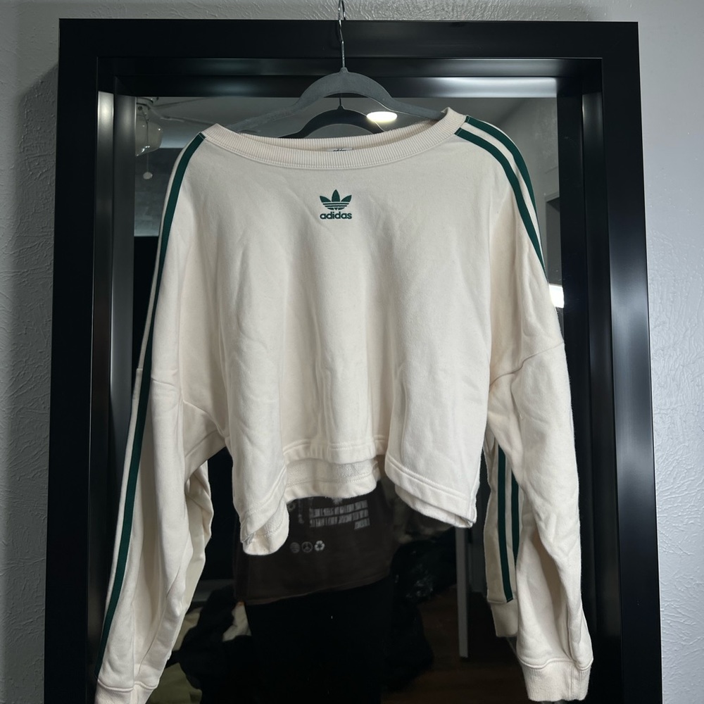 Adidas cropped Sweatshirt